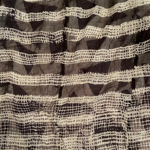 NWT The Queen Silk Blend Jacket Sz XL Lightweight Mixed Design New W/ Tags Plus - Picture 9 of 12